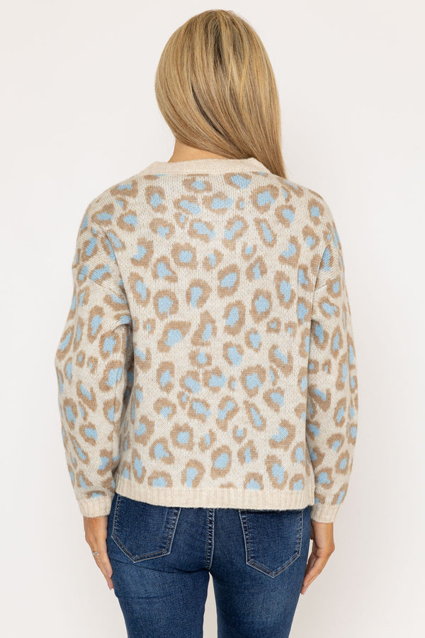 Carraig Donn Animal Knit in Multi Print