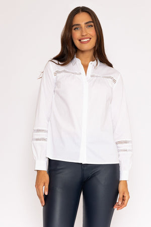Carraig Donn Anna Shirt in White