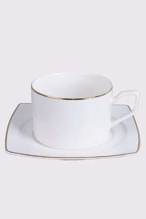 Carraig Donn Apollo Cup And Saucer Set Of 4