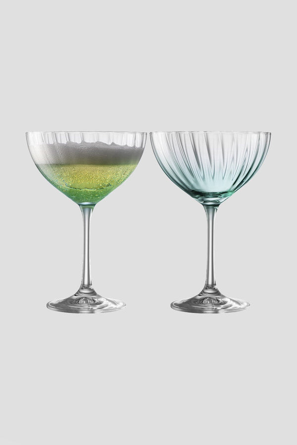 Carraig Donn Aqua Erne Cocktail Glass Set