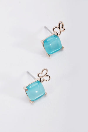 Carraig Donn Aqua Stone Earrings