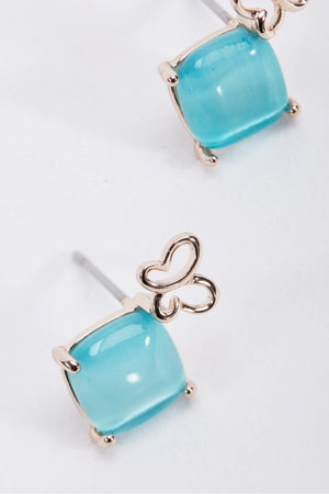 Carraig Donn Aqua Stone Earrings