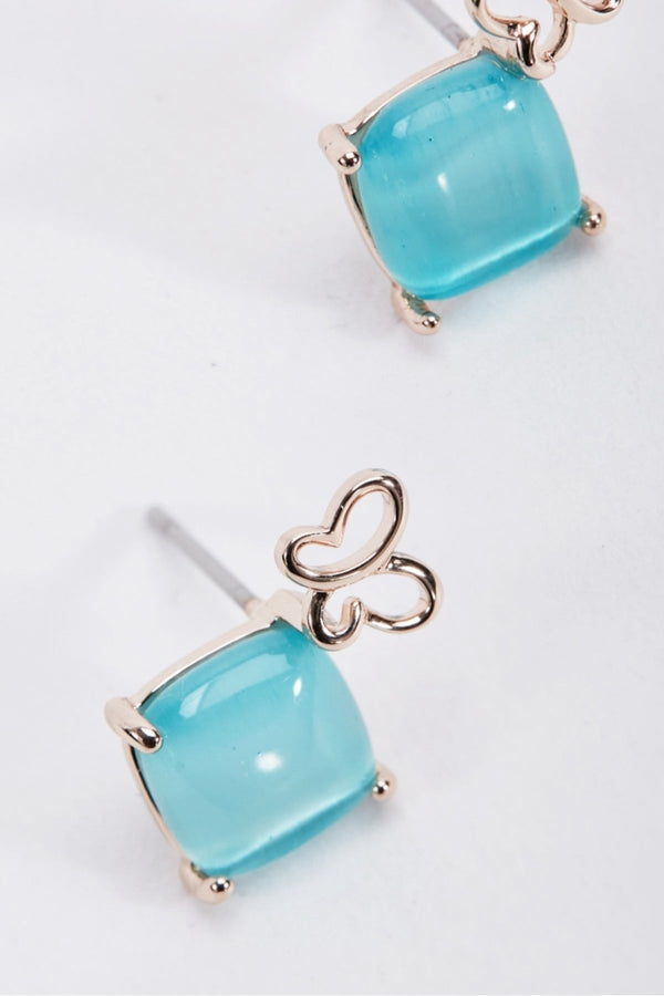 Carraig Donn Aqua Stone Earrings