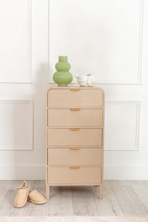 Carraig Donn Arlo White Wood Cabinet