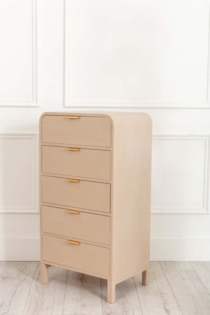 Carraig Donn Arlo White Wood Cabinet