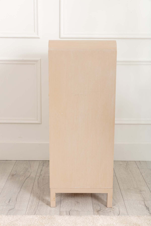 Carraig Donn Arlo White Wood Cabinet