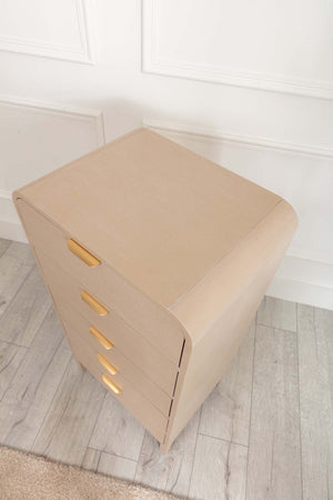 Carraig Donn Arlo White Wood Cabinet