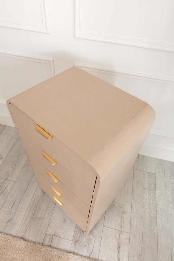 Carraig Donn Arlo White Wood Cabinet
