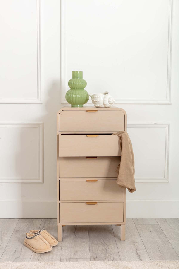 Carraig Donn Arlo White Wood Cabinet