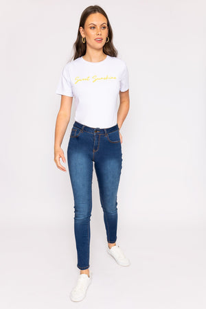 Carraig Donn Ashley Denim Jeans in Indigo