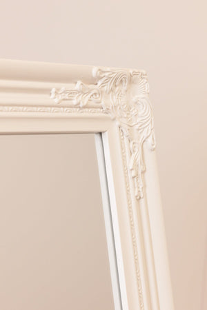 Carraig Donn Audrey Cream Floor Standing Mirror