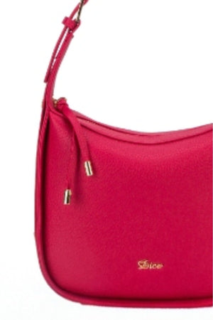 Carraig Donn Bali Curve Shoulder Bag in Magenta