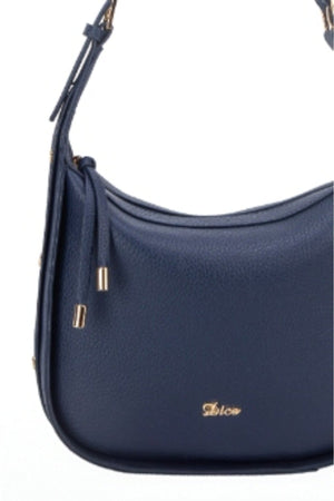Carraig Donn Bali Curve Shoulder Bag in Navy