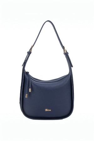 Carraig Donn Bali Curve Shoulder Bag in Navy