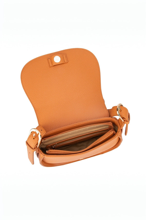 Carraig Donn Bali Saddle Bag in Amber