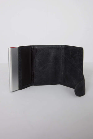 Carraig Donn Bank Cards Protector Wallet in Black