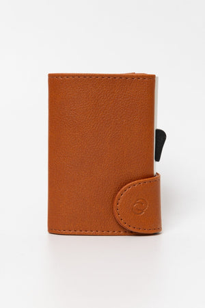 Carraig Donn Bank Cards Protector Wallet in Light Brown
