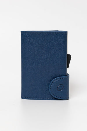 Carraig Donn Bank Cards Protector Wallet in Navy Blue