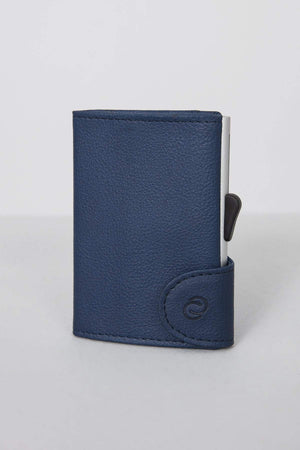 Carraig Donn Bank Cards Protector Wallet in Navy Blue