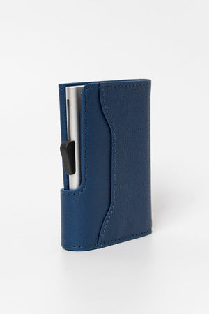 Carraig Donn Bank Cards Protector Wallet in Navy Blue