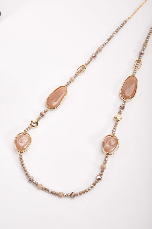 Carraig Donn Beaded Stone Necklace