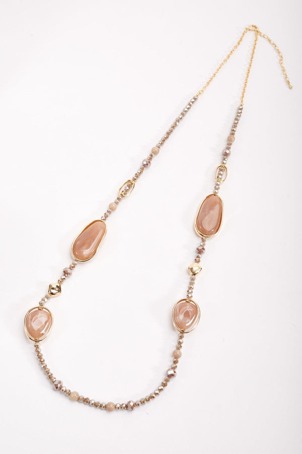 Carraig Donn Beaded Stone Necklace