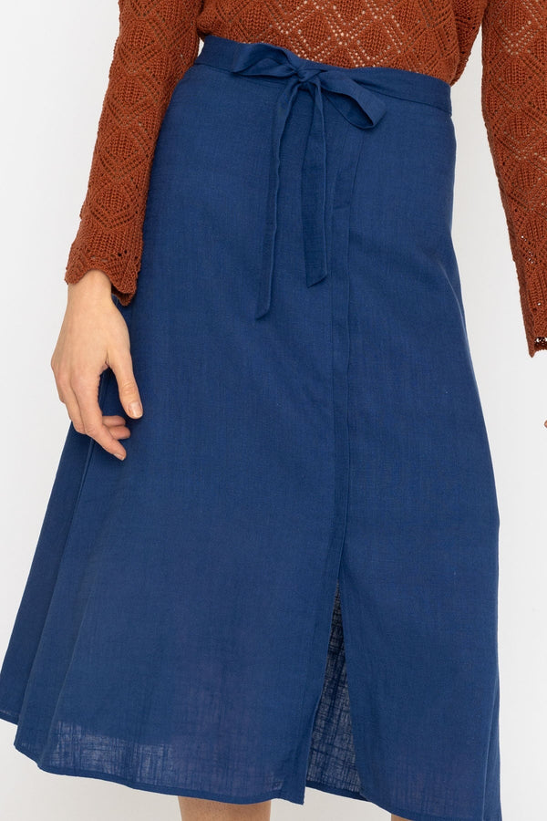 Carraig Donn Belted Midi Skirt