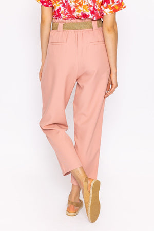 Carraig Donn Belted Pants in Pink