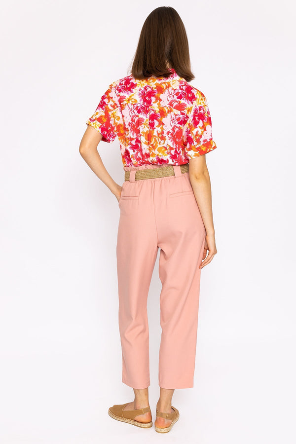 Carraig Donn Belted Pants in Pink