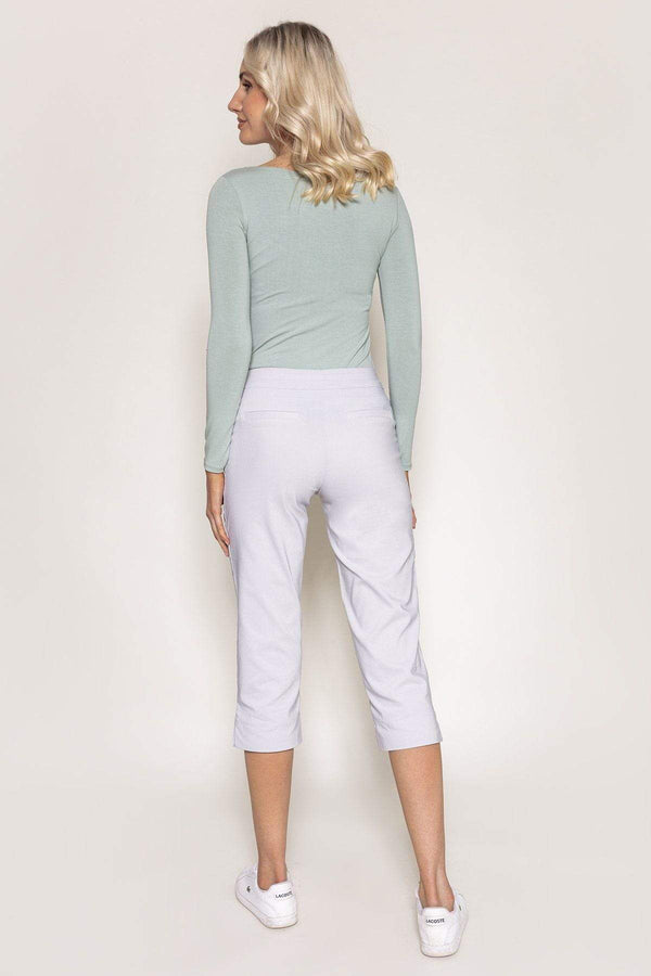 Carraig Donn Bengaline Crop Pants in Grey