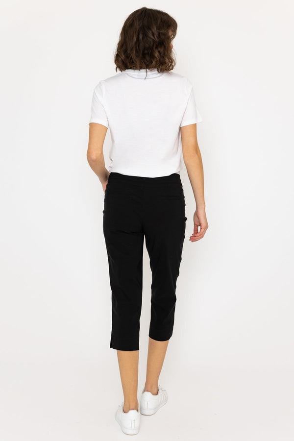 Carraig Donn Bengaline Crop Pants in Navy