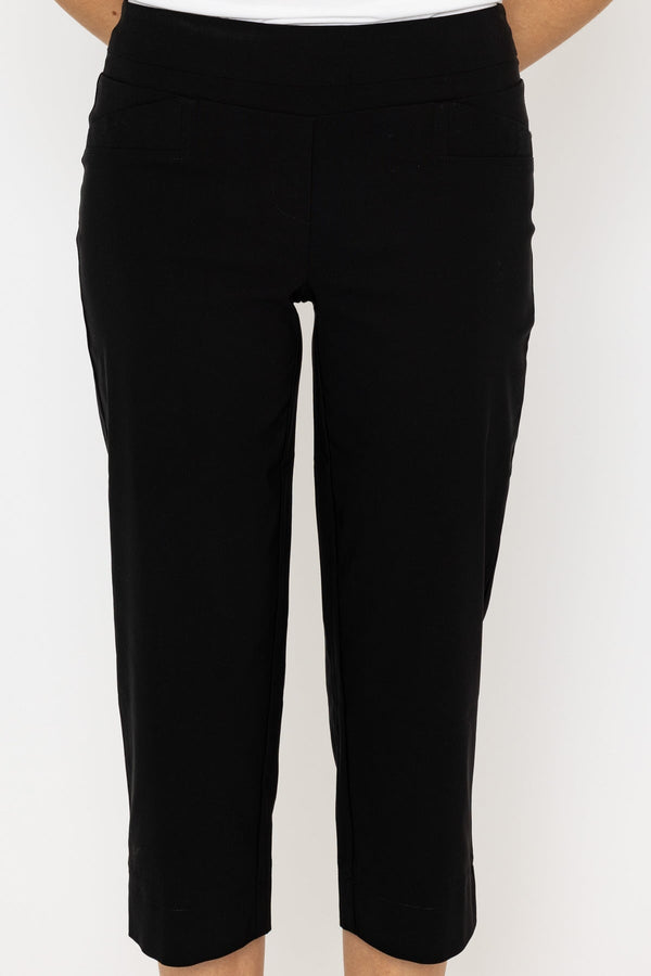 Carraig Donn Bengaline Crop Pants in Navy