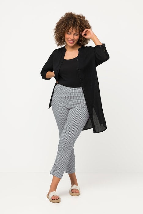 Carraig Donn Bengaline Pants in Check Print
