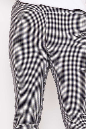 Carraig Donn Bengaline Pants in Check Print