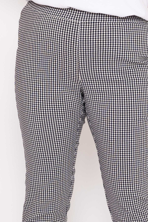 Carraig Donn Bengaline Pants in Check Print