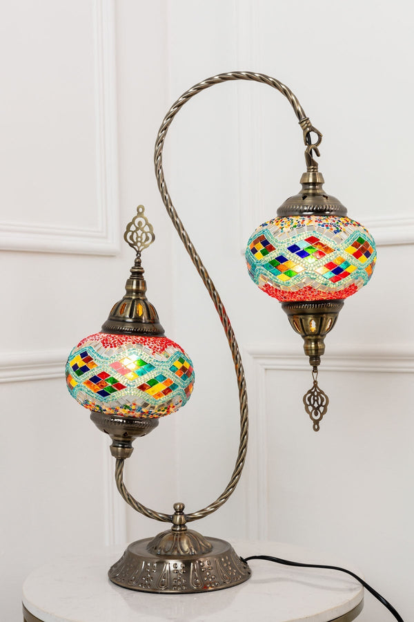 Carraig Donn Beret Double Pendant Lamp