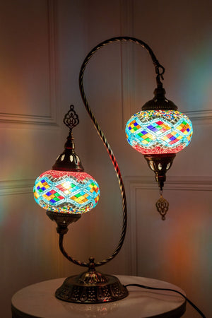 Carraig Donn Beret Double Pendant Lamp