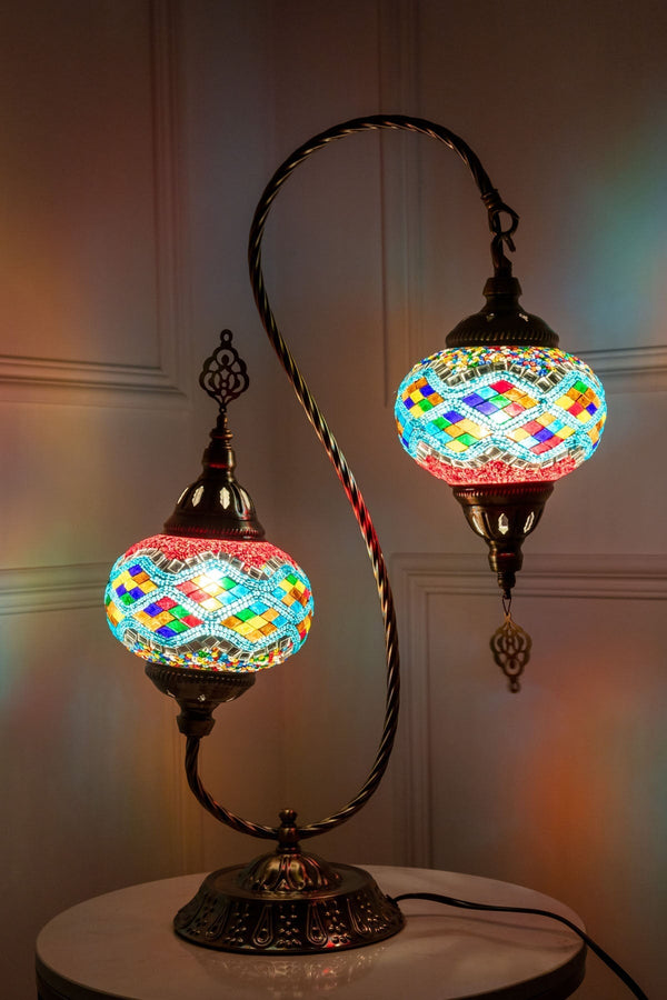 Carraig Donn Beret Double Pendant Lamp