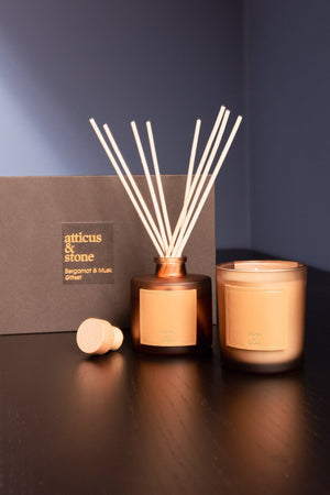 Carraig Donn Bergamot And Musk Home Fragrance Giftset