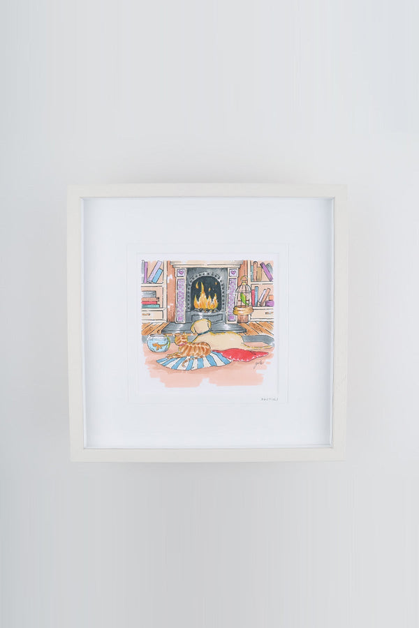 Carraig Donn Besties Large Framed Art Print