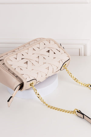 Carraig Donn Betania Woven Flapover Bag