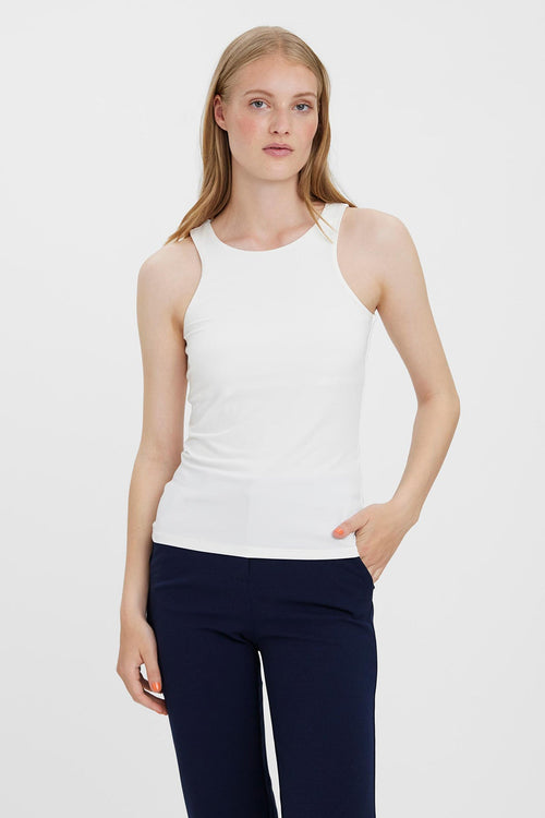 Bianca Tank Top in White