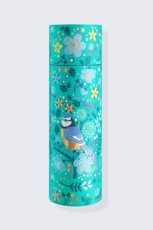 Carraig Donn Birdy Metal Water Bottle Blue Tit