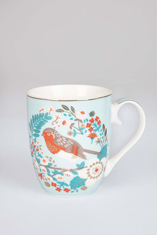 Carraig Donn Birdy Mug - Robin