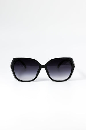 Carraig Donn Black Diamante Detail Sunglasses