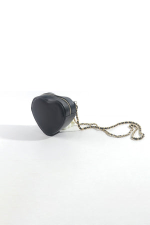 Carraig Donn Black Heart Crossbody Bag