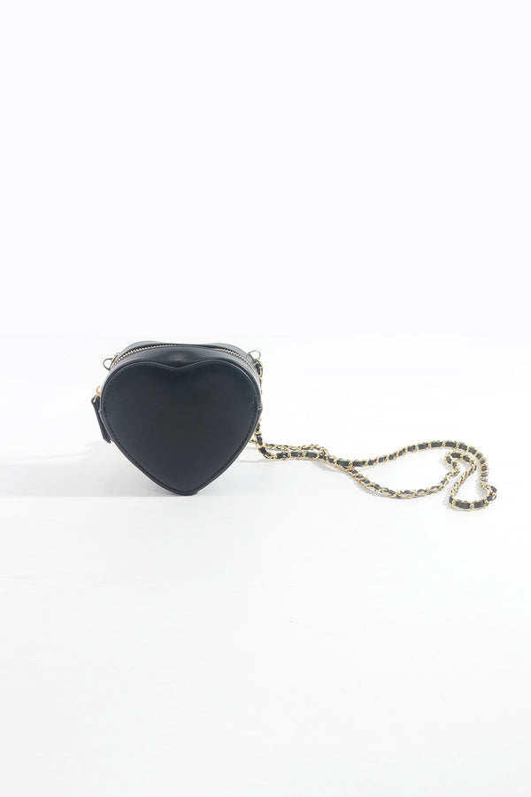 Carraig Donn Black Heart Crossbody Bag