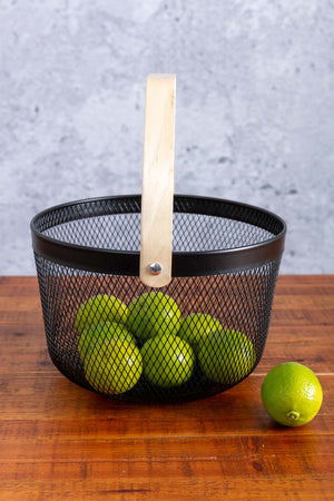Carraig Donn Black Wire Basket