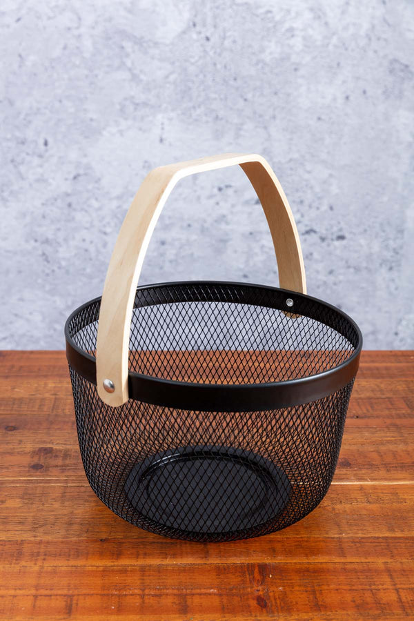 Carraig Donn Black Wire Basket