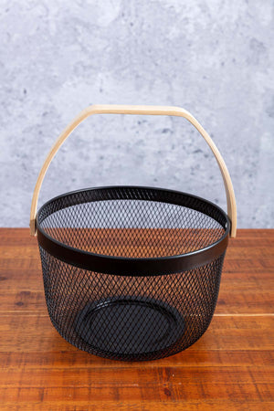 Carraig Donn Black Wire Basket